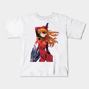 Asuka Glitched Kids T-Shirt